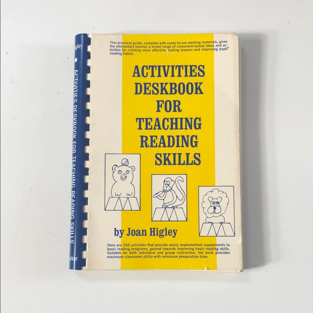 Activities Deskbook for Teaching Reading Skills